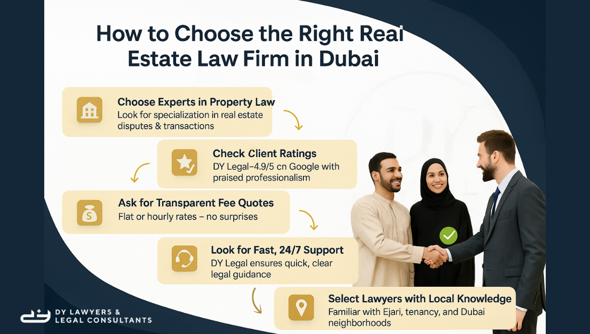 Selecting the Best Real Estate Law Firm in Dubai
