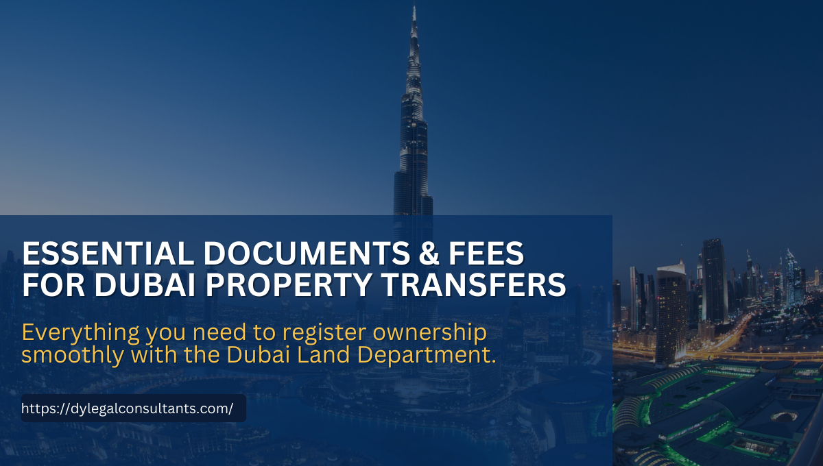 Essential Documents & Fees for Dubai Property Transfers