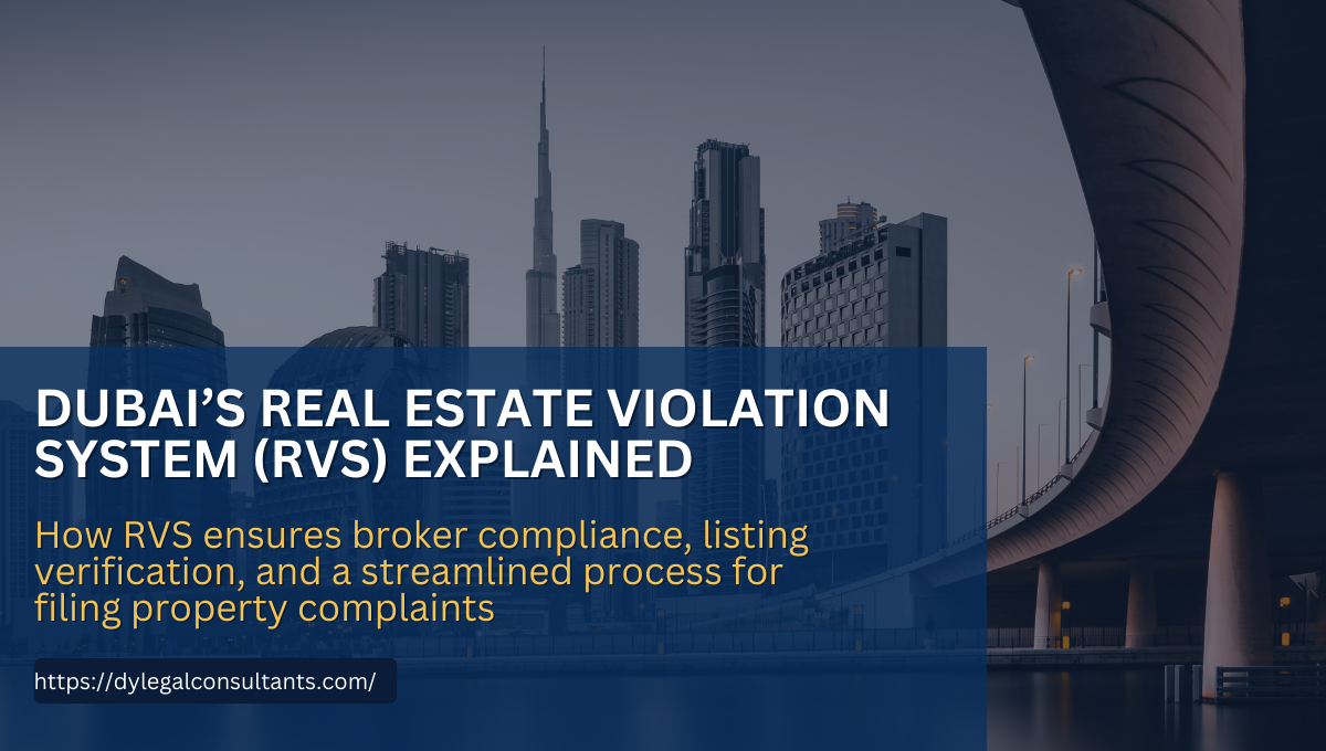 Real Estate Violation System (RVS) in Dubai