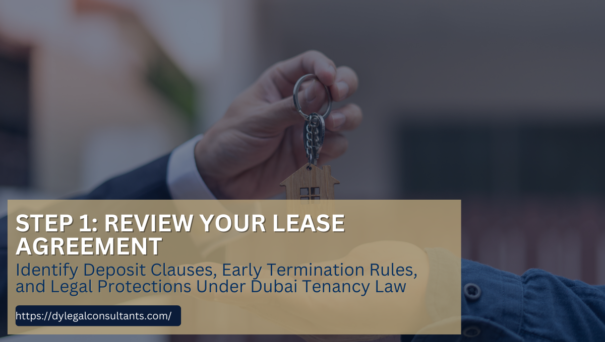 Review your lease agreement