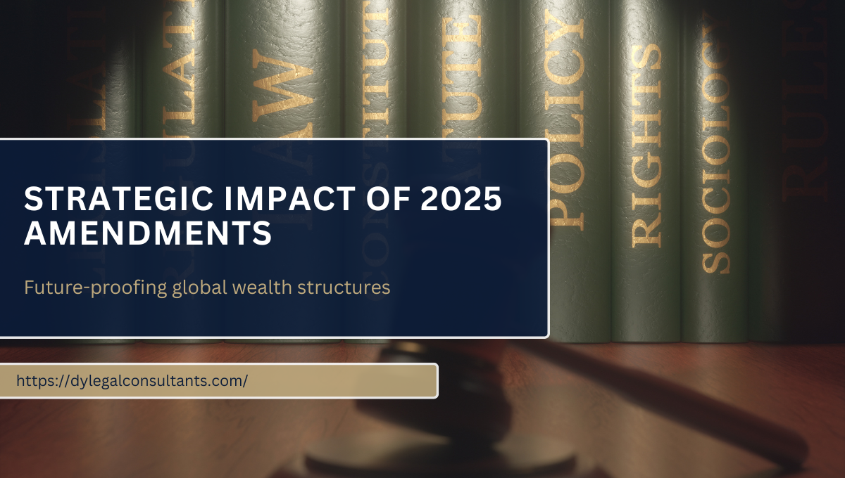 Strategic Impact of 2025 Amendments