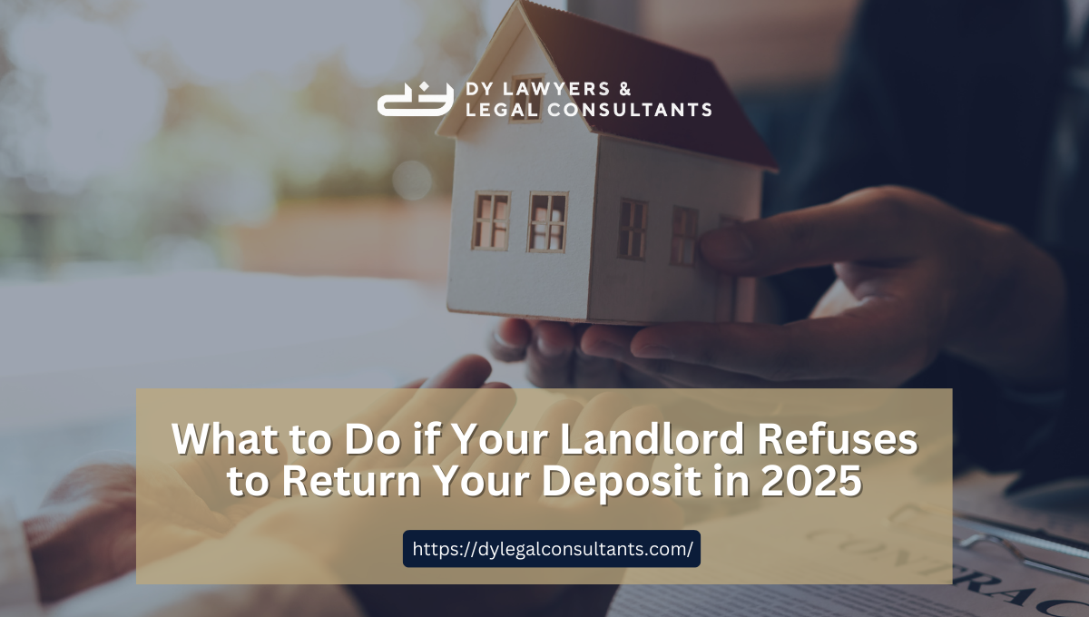 What to do if your lamdlord refuses to return your deposit