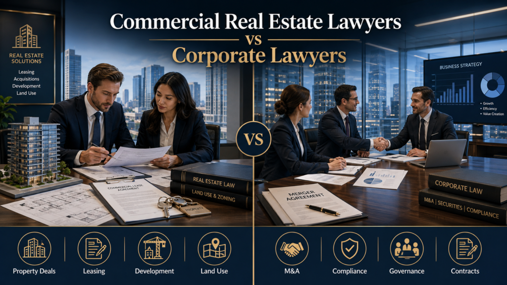 commercial and corporate lawyers