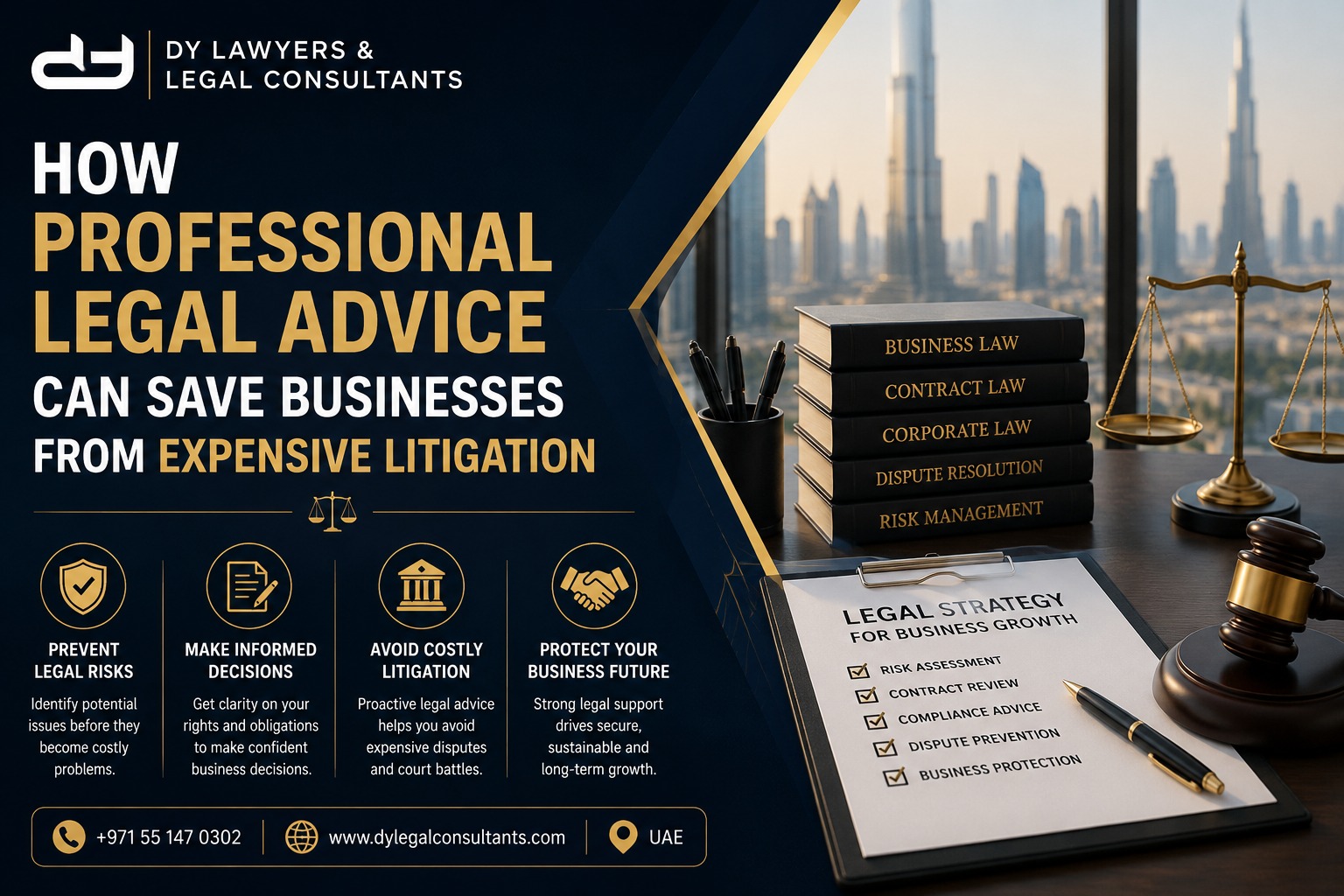 Professional legal advice for business litigation