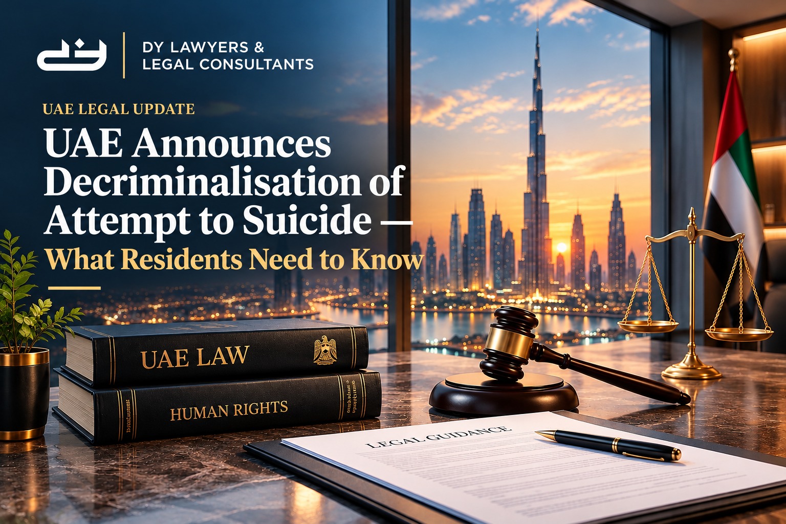 UAE Announces Decriminalisation of Attempted Suicide