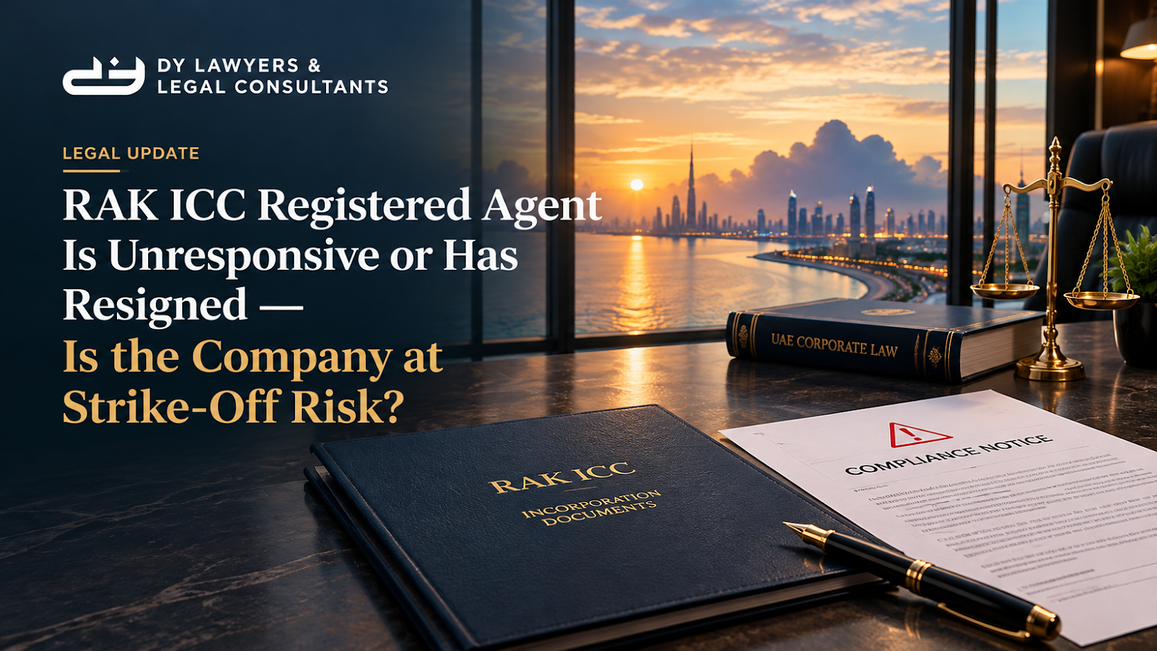 RAK ICC Registered Agent Not Responding or Resigned? Could Your Company Be Struck Off?