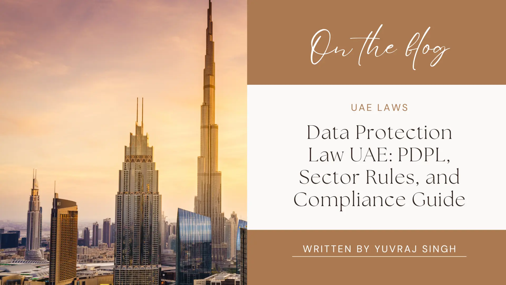 Blog featured image displaying buildings in Dubai with the title of the blog.